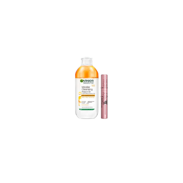 Micellar Water + Mascara Bundle – 15% Off Garnier & Maybelline