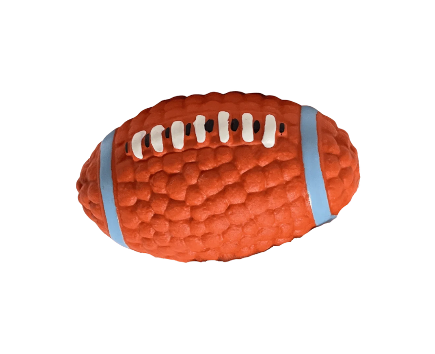 12 Beeping Football Dog Toy - Image 1