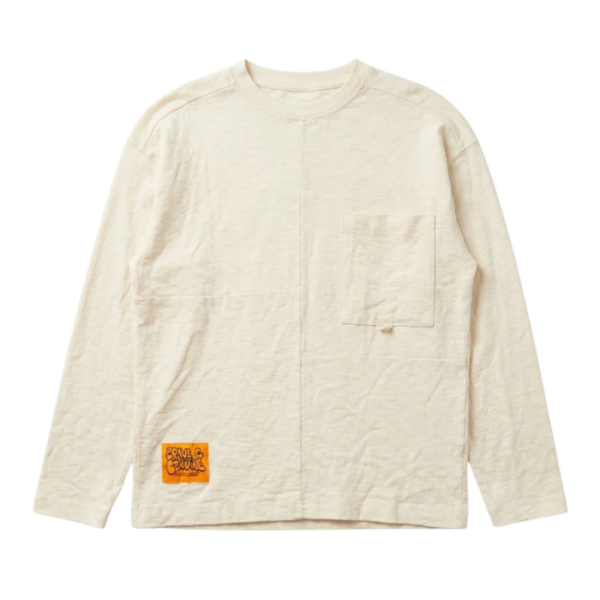 Zara Boys Beige Chest Pocket Long Sleeve Blouse