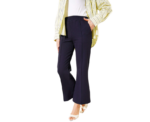 Navy Blue Spanish Style Flared Trousers - Image 