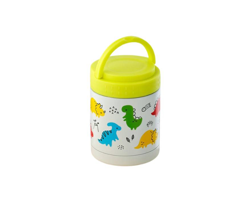 12 Dinosaur Hot And Cold Lunch Pot - Image 1