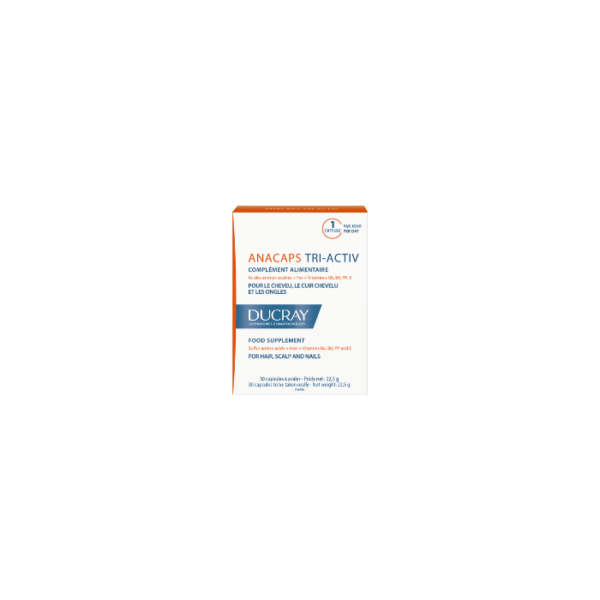 Anacaps Tri‑Activ Supplements Ducray