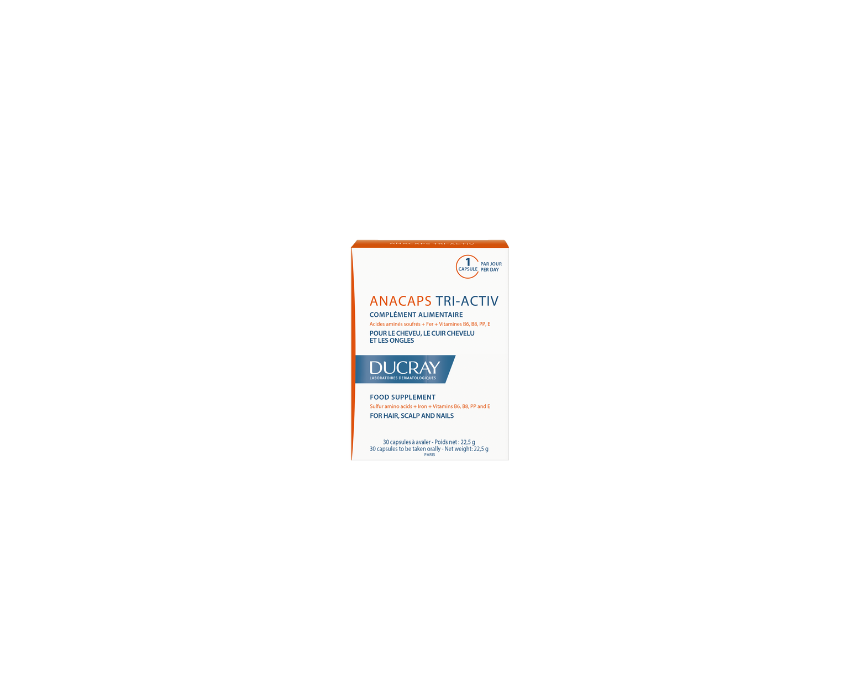 120 Anacaps Tri‑Activ Supplements Ducray - Image 1