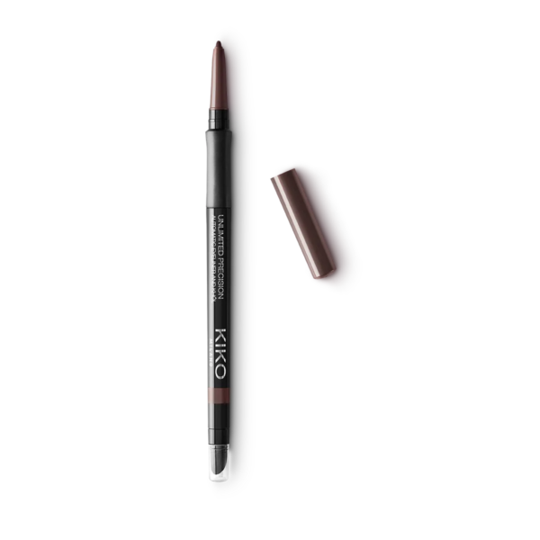 KIKO MILANO UNLIMITED PRECISION AUTOMATIC EYELINER & KHOL (13-DARK CHOCOLATE)