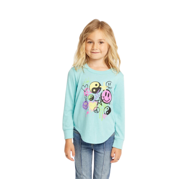 Smiles Long Sleeve Tee For Girls
