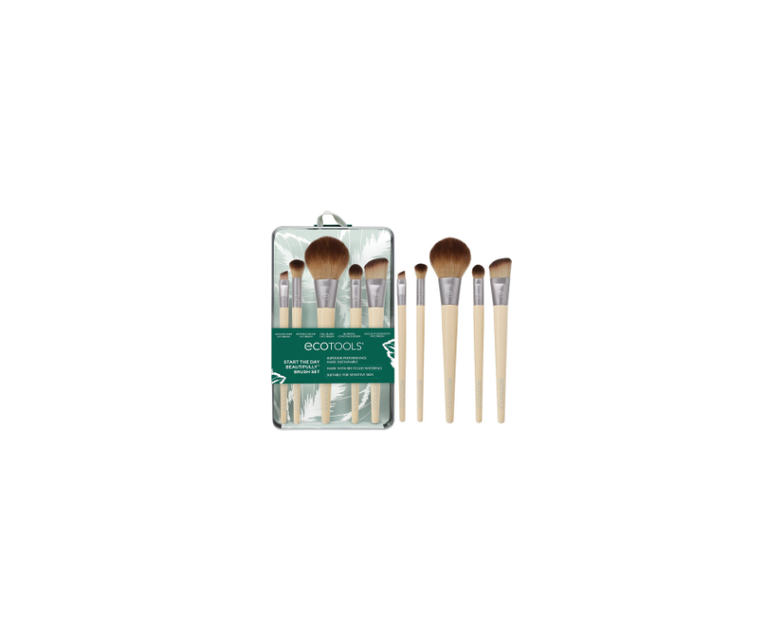 135 EcoTools Start The Day Beautifully Brush Set 5 Piece Set - Image 1