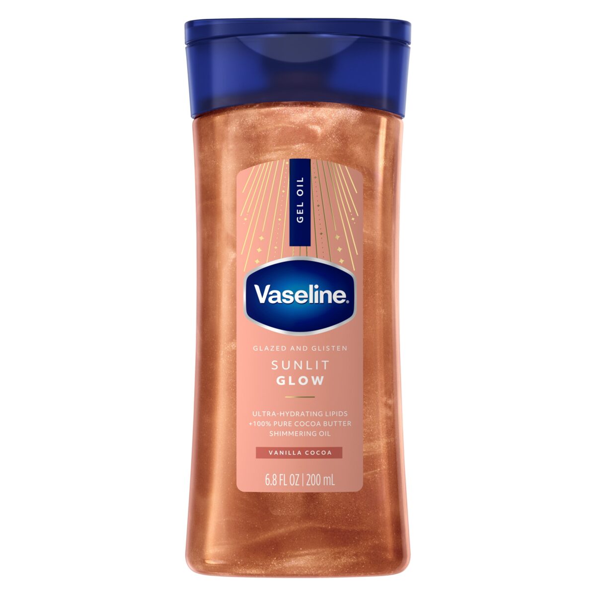 139394827 VASELINE GLAZED AND GLISTEN GOLDEN SUNLIT GLOW
