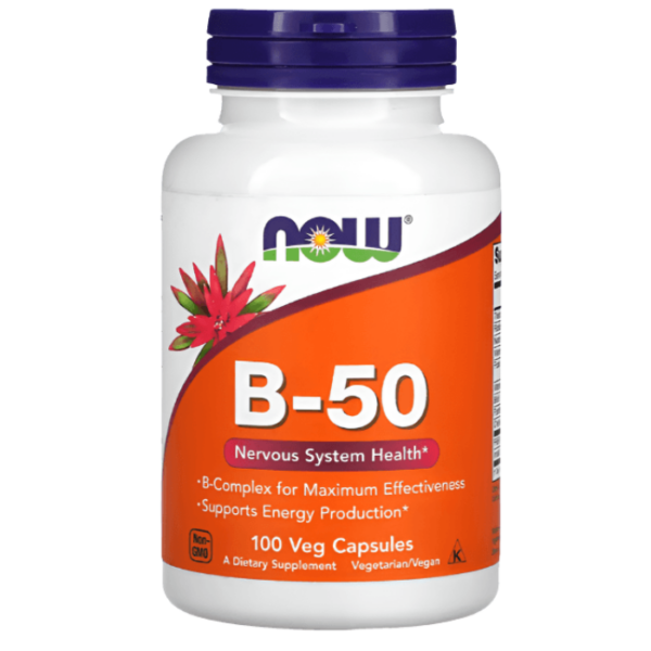 Vitamin B Complex Capsules NOW Foods