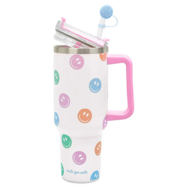 Made You Smile Travel Tumbler Cup
