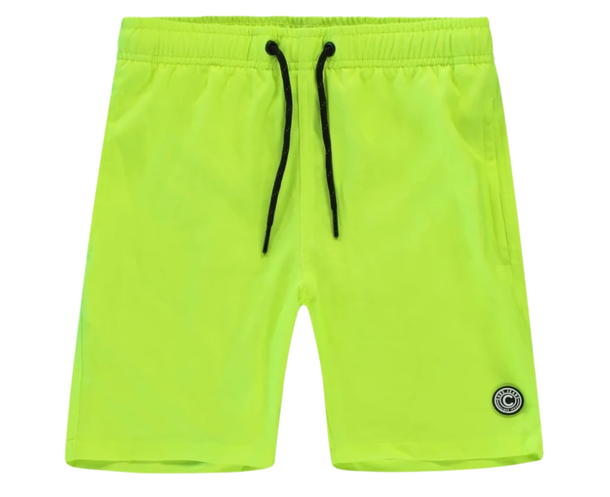 14 Boys Neon Yellow Swim Short - Image 1