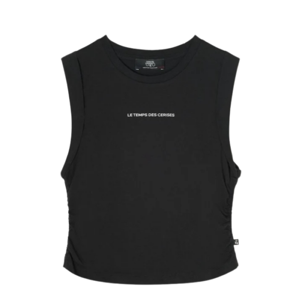 Rushed Black Tank Top