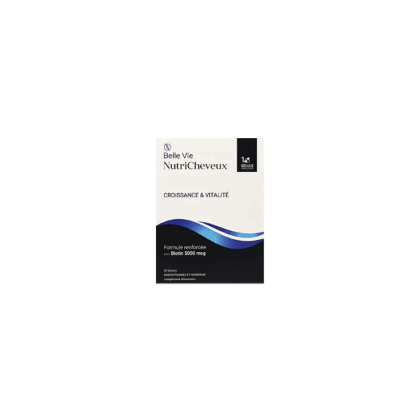 Hair Growth Supplement 30 Gelules Nutricheveux