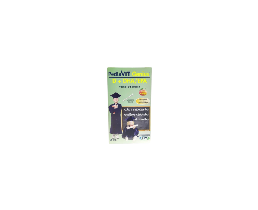 145 Vitamin D and Omega 3 Pediavit Genius - Image 1