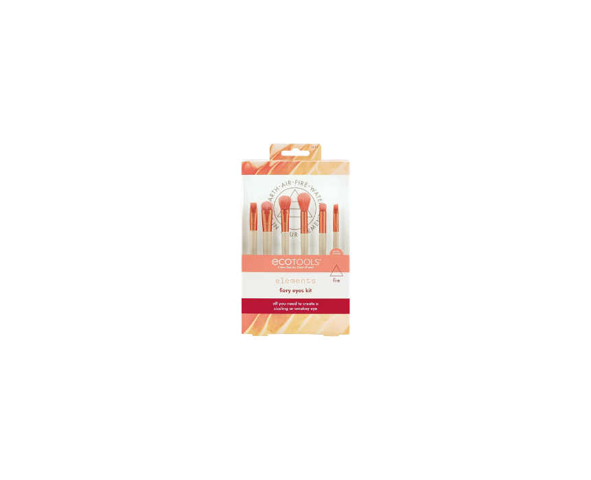 145 EcoTools Elements Limited Edition Fiery Eyes Makeup Brush Set - Image 1