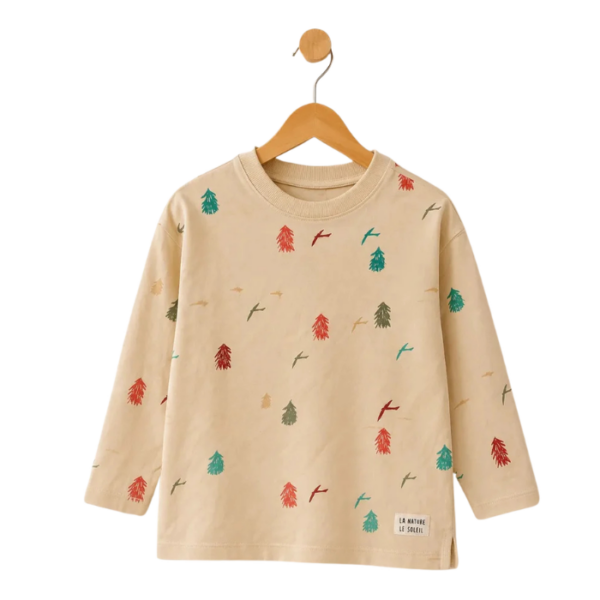 Zara Boys Light Yellow Long Sleeve Blouse
