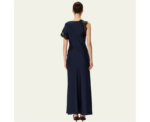 The Midnight Lace Gown Deep Navy - Image 