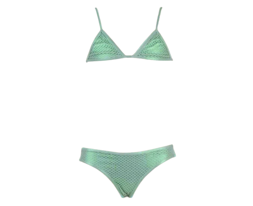 15 Mermaid Triangle Bikini Set - Image 1