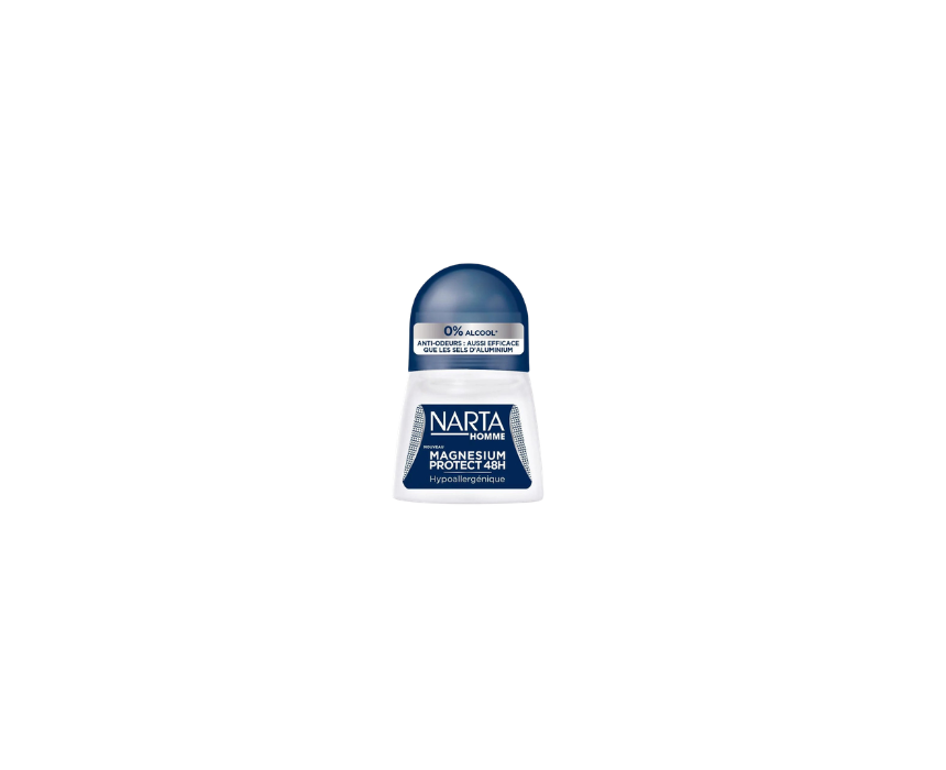 155 Magnesium Protect Roll‑On 50ml Narta Homme - Image 1