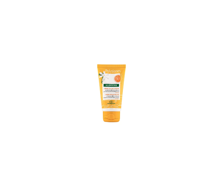 158 Polysiane Sun Cream Spf 50 Klorane - Image 1
