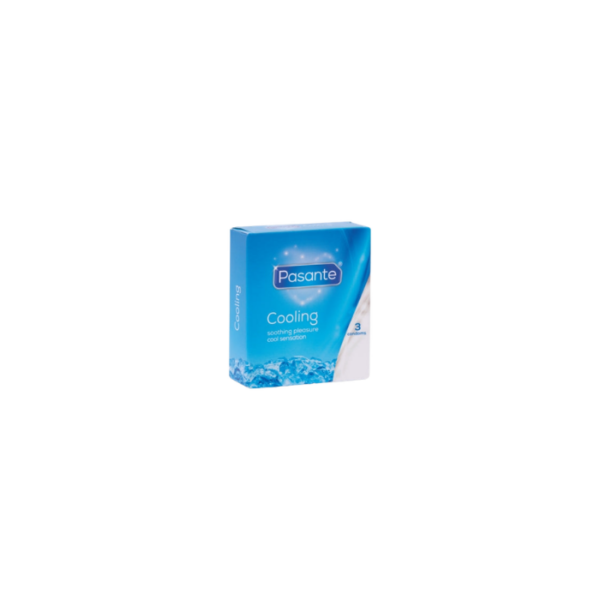 Cooling Condoms 3‑Pack Pasante