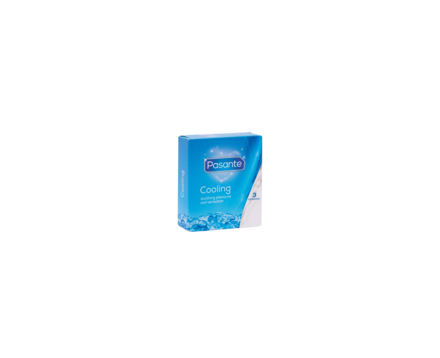 158 Cooling Condoms 3‑Pack Pasante - Image 1
