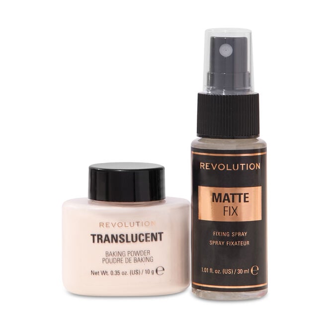 1868907-Revolution-Mini-Matte-Hero-s-Makeup-Setting-Duo-3 REVOLUTION MINI MATTE HEREOS MAKEUP SETTING DUO (POWDER TRANSLUCENT)