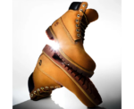 Timberland Mens Premium Inch Boot Wheat Nubuck - Image 