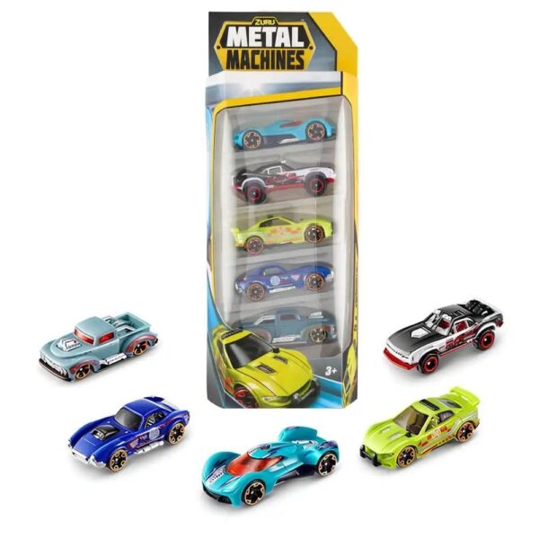 Metal Machines Assorted Cars 5Pcs/ Blister #6709