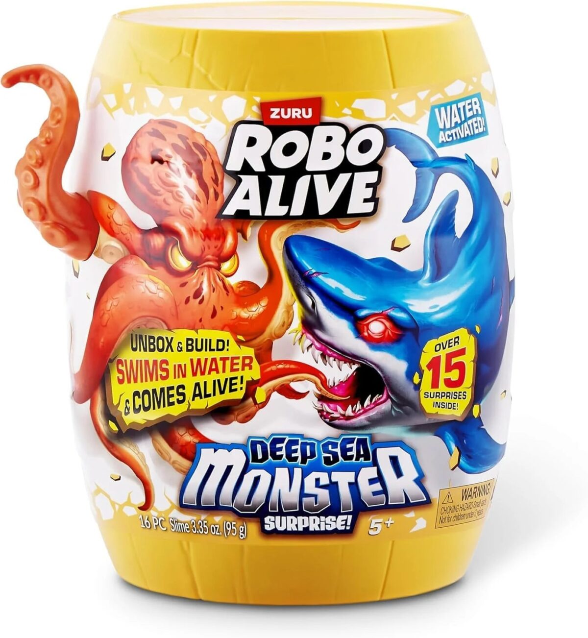 Robo Alive Deep Sea Monster Surprise By Zuru