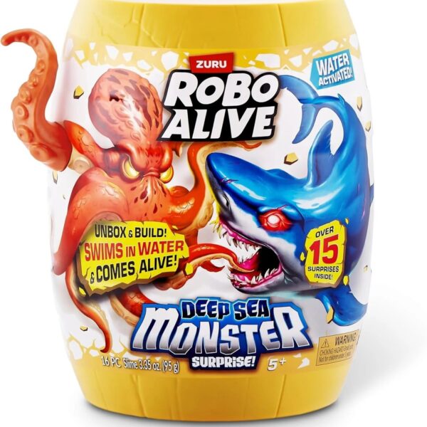 Robo Alive Deep Sea Monster Surprise By Zuru