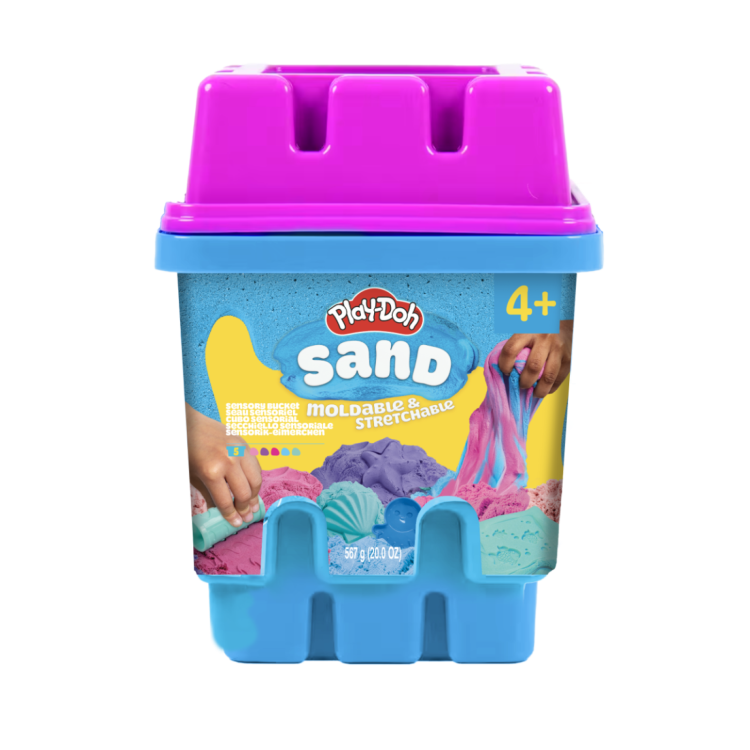 194356354068 Play-Doh Sand Castle Sensory Bucket