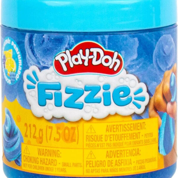 Blue Raspberry Lemonade Fizzie, Two-Toned Blue Raspberry-Scented Compound