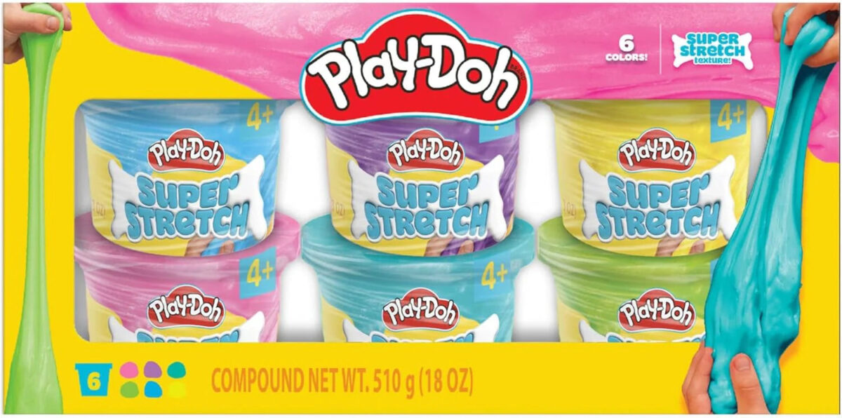 194356355058_35266449-4751-4fb9-b489-8a76eb10fe09 Super Stretch Slime - Pack of 6 - 85 g Each