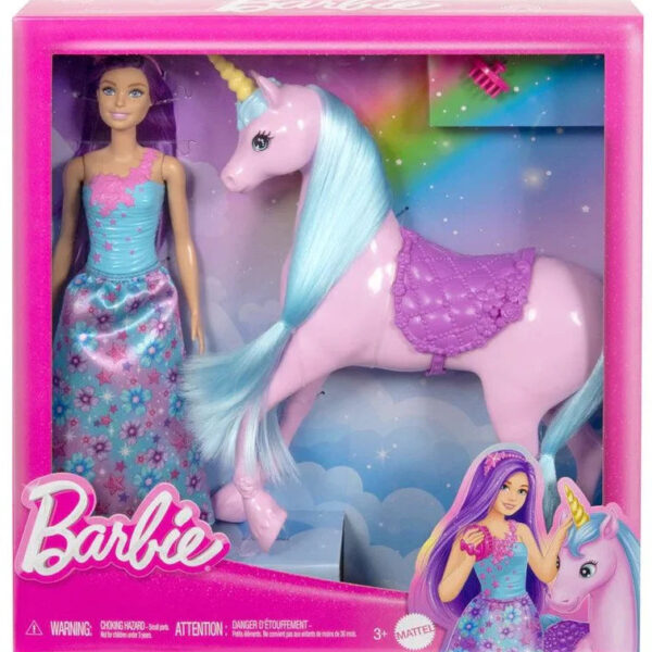 Barbie with Unicorn