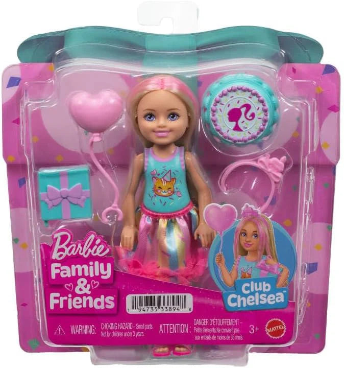 194735338948_30d442fc-fab1-46ff-8ce2-68fb1b86b950 Barbie Club Chelsea 6-Inch Birthday-Themed Small Doll