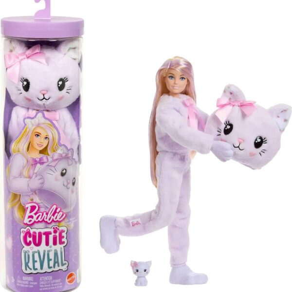 Cutie Reveal Cuddly Series Kitten Surprise Doll