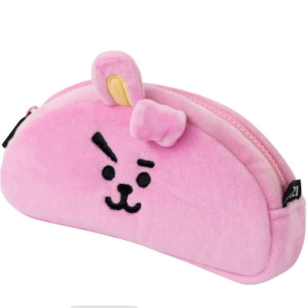 Pink Cooky Plush Pencil Case