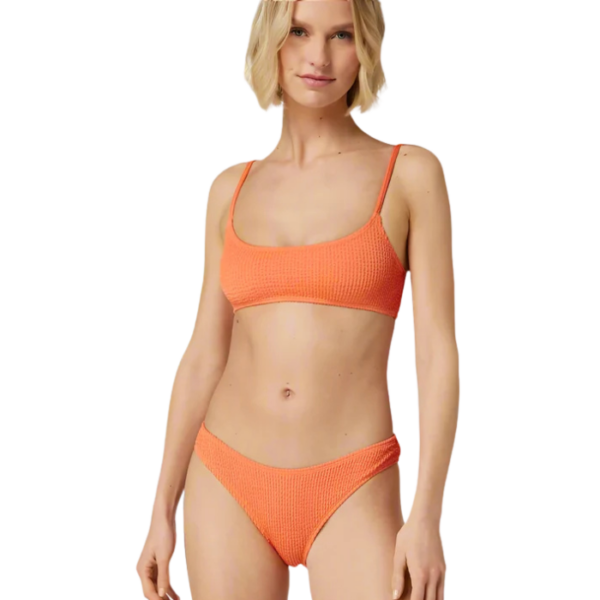 Womens Waffle Bikini Set