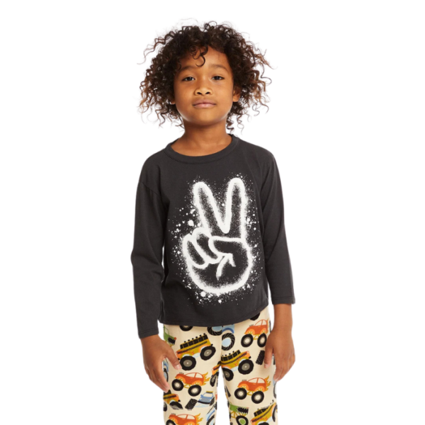 Spray Peace Long Sleeve Tshirt