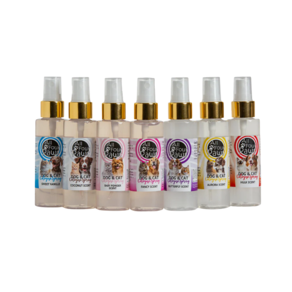 All four Paws Perfume Collection