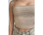 Jay Top in Beige - Image 