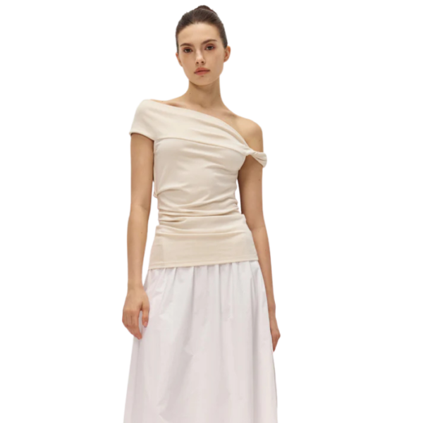 The Serene Sculpt Top Champagne Cream