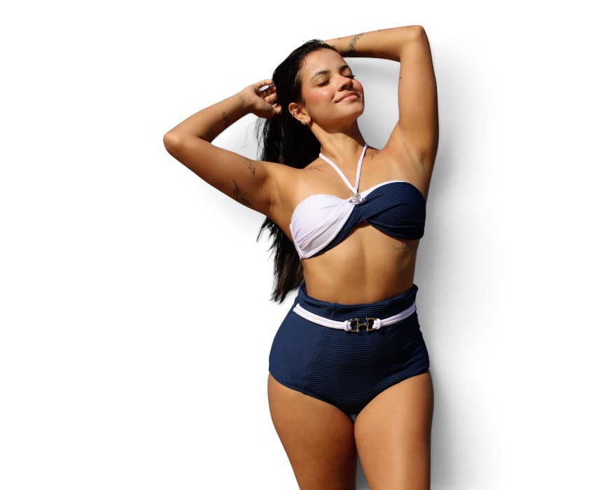 2-color-bikini-1.jpg Two-Tone Lace Bikini, Navy and White - Image 1
