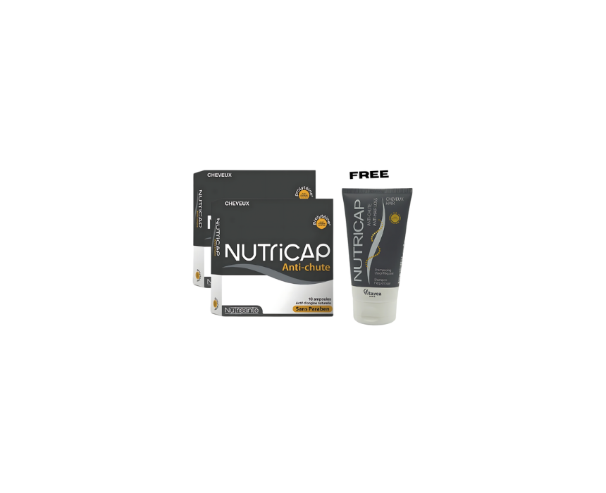 201 Anti Hairloss Serum- Anti-Chute 10 Ampoules Nutricap - Image 1