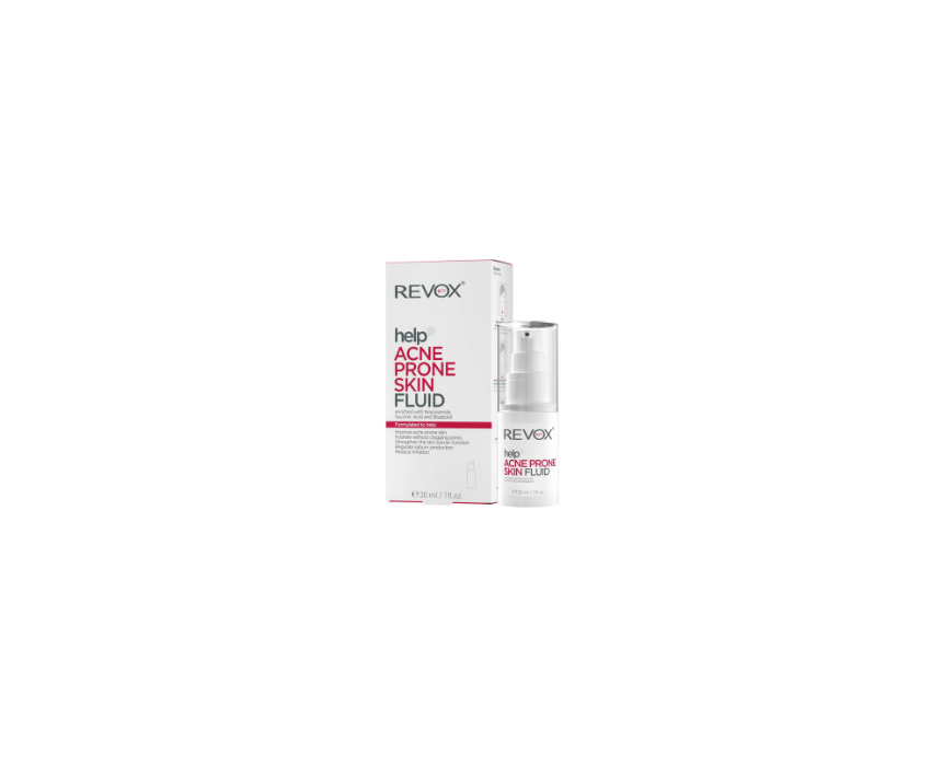 208 Help Acne Prone Skin Fluid Clear Skin Revox - Image 1