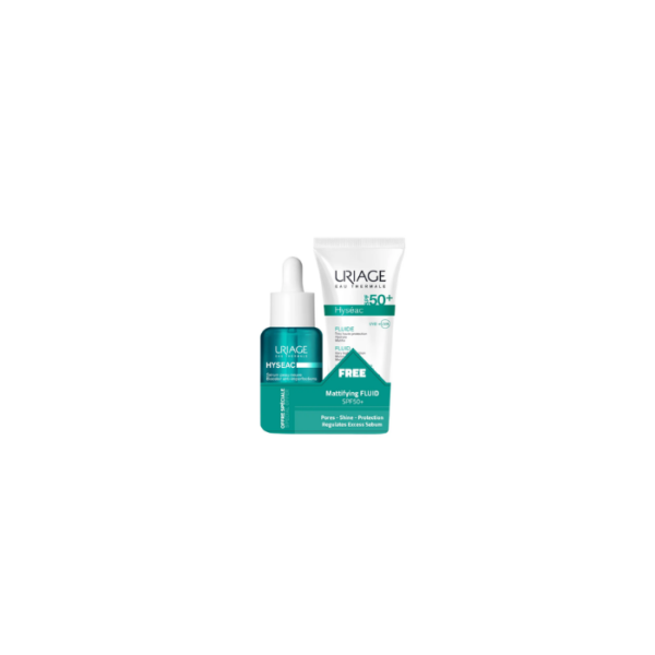 Hyseac Serum + Mattifying Fluid Set Uriage