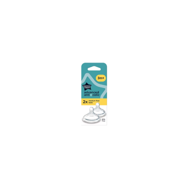 Advanced Anti-Colic Baby Teats Pack of 2 Tommee Tippee