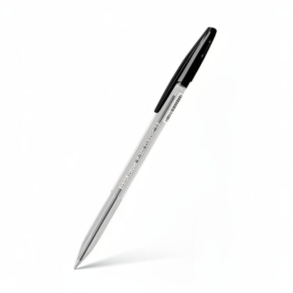 Ballpoint Pen Black R-301 for smooth everyday writing at school and office. #22030-43185