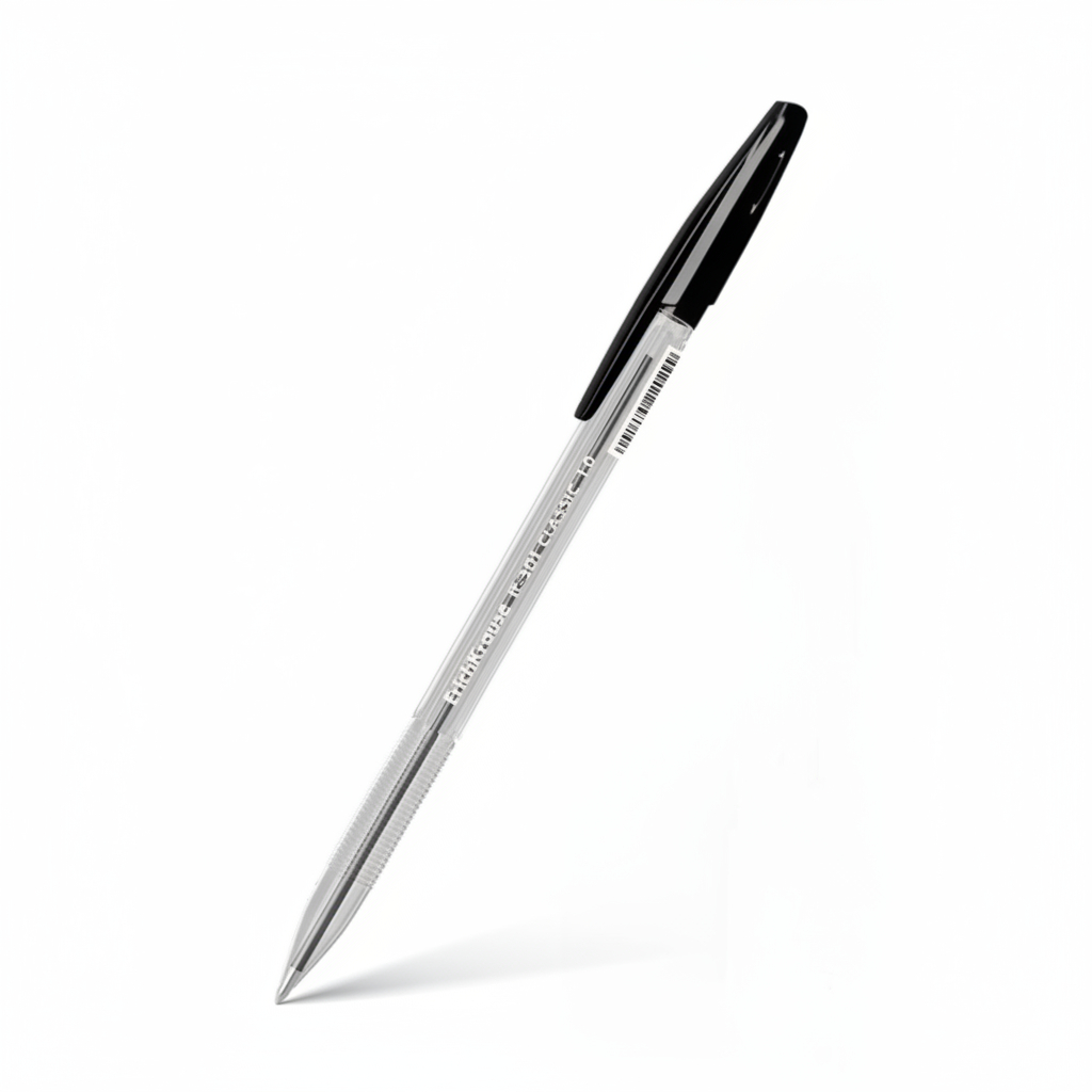 22030 Ballpoint Pen Black R-301 for smooth everyday writing at school and office. #22030-43185