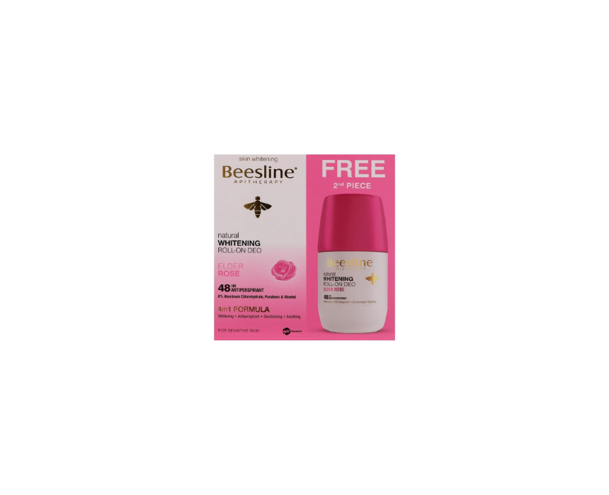225 Natural Whitening Roll-On Deo Elder Rose 1+1 Free Beesline - Image 1